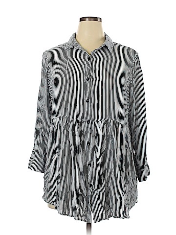 Solitaire Long Sleeve Blouse (view 1)