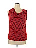 New Directions Red Sleeveless Top Size XL - photo 1