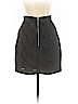 H&M 100% Polyester Black Casual Skirt Size 4 - photo 2