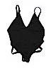 Deb Shops Black One Piece Swimsuit Size 2X - photo 1