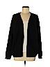 Aqua 100% Acrylic Black Cardigan Size S - photo 1