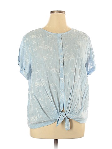 Gap Short Sleeve Blouse (view 1)