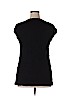 Daisy Fuentes 100% Rayon Black Short Sleeve Top Size XL - photo 2