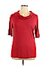 Chico's Red Short Sleeve Silk Top Size XL (3) - photo 1