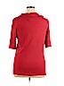Chico's Red Short Sleeve Silk Top Size XL (3) - photo 2