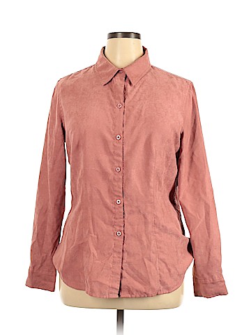 New York & Company Long Sleeve Button-Down Shirt (view 1)