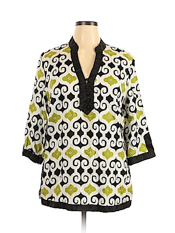 Carole Little 3/4 Sleeve Blouse (view 1)