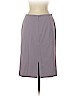 Armani Collezioni Purple Wool Skirt Size 4 - photo 2
