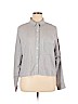 Wild Fable 100% Rayon Gray Long Sleeve Button-Down Shirt Size XL - photo 1