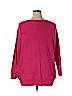 Eileen Fisher 100% Organic Cotton Pink Pullover Sweater Size XL - photo 2