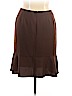 Le Suit 100% Polyester Brown Casual Skirt Size 16 - photo 2