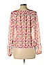 No Boundaries 100% Polyester Pink Long Sleeve Blouse Size L - photo 2