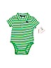 Little Me 100% Cotton Green Short Sleeve Onesie 6-9 MO / 9 MO - photo 1