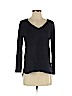 Tribal Black Long Sleeve Top Size S (petite) - photo 1