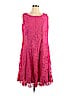 Roz & Ali 100% Polyester Pink Casual Dress Size 16 - photo 1