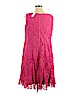Roz & Ali 100% Polyester Pink Casual Dress Size 16 - photo 2