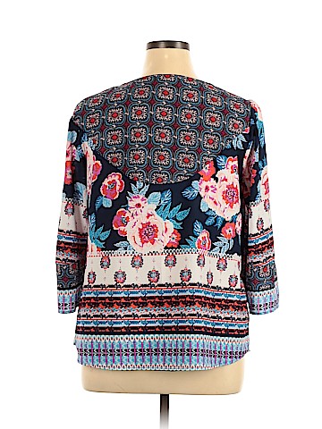 Fig & Flower Long Sleeve Top (view 2)