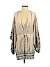 BCBGMAXAZRIA 100% Polyester Tan Romper Size S - photo 1