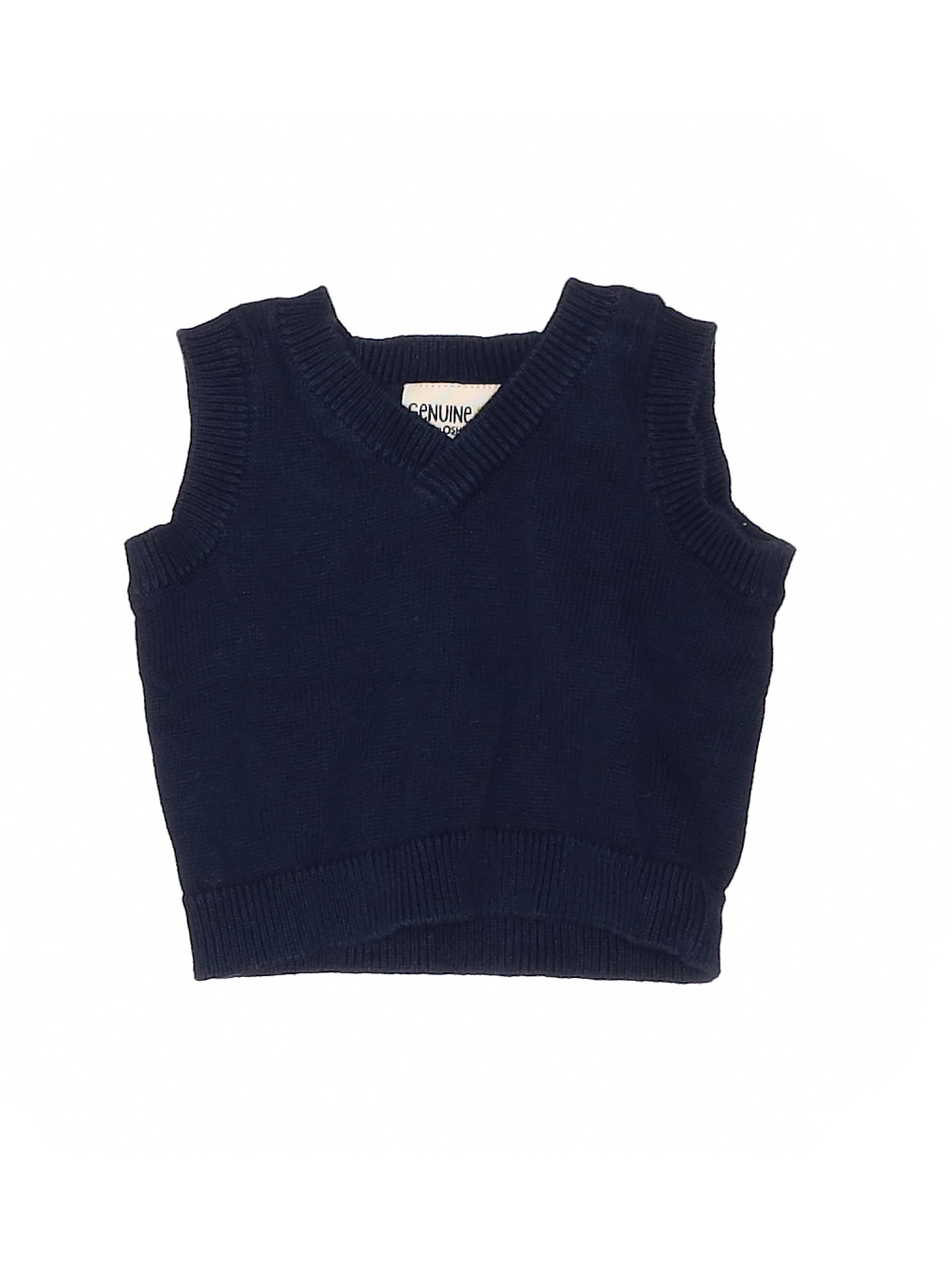 Genuine Kids from Oshkosh Boys Blue Sweater Vest 0-3 Months | eBay