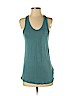 T by Alexander Wang 100% Rayon Blue Sleeveless T-Shirt Size XS - photo 1