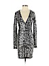 Dress the Population Silver Cocktail Dress Size S - photo 1