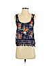 TOBI 100% Polyester Blue Sleeveless Blouse Size S - photo 1