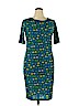 Lularoe Teal Casual Dress Size XL - photo 1