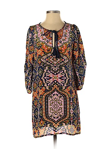 Tolani Short Sleeve Silk Top (view 1)