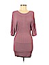 H&M 100% Viscose Pink Casual Dress Size XS - photo 1