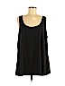 Unbranded 100% Polyester Black Tank Top Size 2X - photo 1