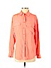 Equipment 100% Silk Orange Long Sleeve Button-Down Shirt Size XS - photo 1