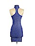 Bebe Blue Casual Dress Size S (petite) - photo 2