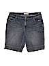 Fashion Bug Blue Denim Shorts Size 20 - photo 1