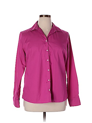 Lands' End Long Sleeve Button-Down Shirt (view 1)
