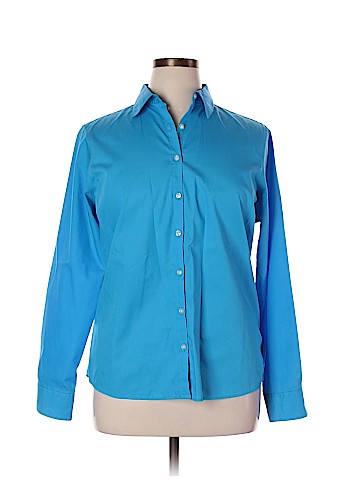 Lands' End Long Sleeve Button-Down Shirt (view 1)