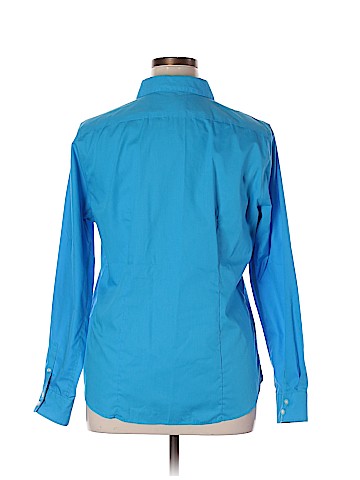 Lands' End Long Sleeve Button-Down Shirt (view 2)