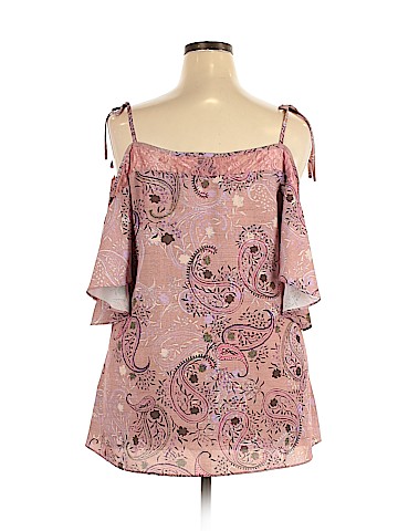 City Chic Short Sleeve Blouse (view 2)