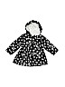 Mr. Men Little Miss 100% Cotton Polka Dots Black Raincoat 9-12 MO / 12 MO - photo 1