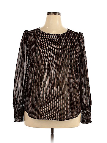 A New Day Long Sleeve Blouse (view 1)