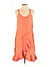 Rebecca Taylor 100% Silk Orange Casual Dress Size 2 - photo 1