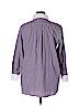Denim 24/7 100% Cotton Purple Long Sleeve Button-Down Shirt Size 14W - photo 2