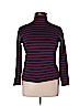 L.L.Bean 100% Cotton Blue Turtleneck Sweater Size XL - photo 1