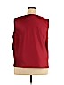 Caroline Rose 100% Polyester Burgundy Short Sleeve Blouse Size 2X - photo 2