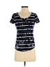 Lucky Brand Blue Short Sleeve Top Size XS - photo 1