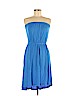 Nike 100% Rayon Blue Casual Dress Size M - photo 1