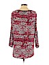 Lucky Brand Burgundy 3/4 Sleeve Top Size S - photo 2