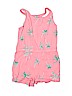 Old Navy 100% Cotton Print Pink Romper Size 6 - 7 - photo 1
