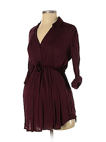 Motherhood Long Sleeve Blouse (view 1)