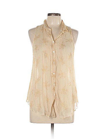 Elizabeth and James Sleeveless Silk Top (view 1)