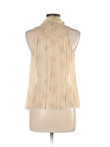 Elizabeth and James Sleeveless Silk Top (view 2)